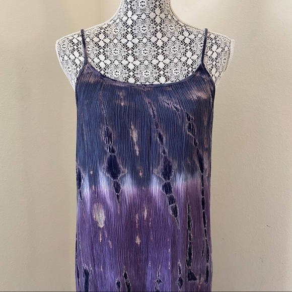 NWT Lani California Tie Dye Maxi Dress M - Picture 2 of 10